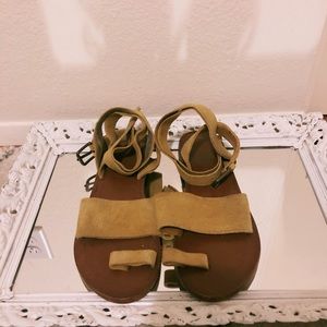 Free People Suede Sandal